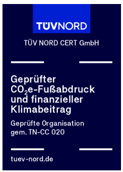 TüV Nord Cert - Klimabeitrag